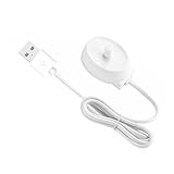 USB Elektrische Zahnbürste Ladegerät für Braun Oral-B Type 3757 Ladestation, Wasserdichtes Zahnbürste Ladekabel für Oral-B Pro Smart Genius Serie 3000 8900 9900 Tragbares Ladegerät