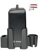 Premium Wandhalterung für das Bosch Ladegerät eBike - Stabile und sichere Aufbewahrung für Ihr eBike Ladegerät von Bosch 4A schutzhülle