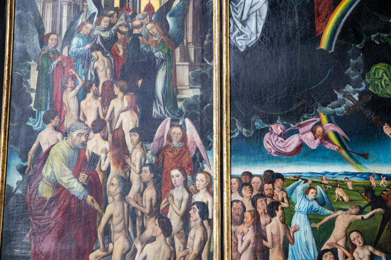 Das Jüngste Gericht (Hans Memling), Triptychon 1467–1471