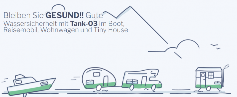 Gefahr gebannt im Wassertank: Tank-O3