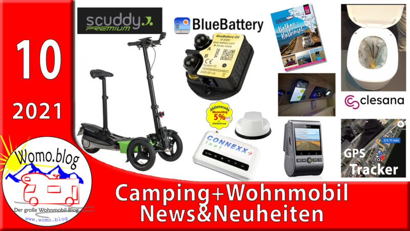 Camping und Wohnmobil News&Neuheiten 10/2021