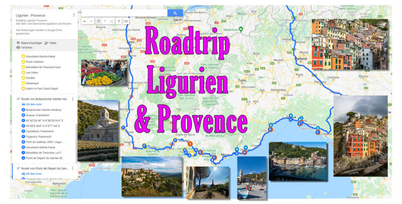 Roadtrip zum Träumen: Ligurien & Provence