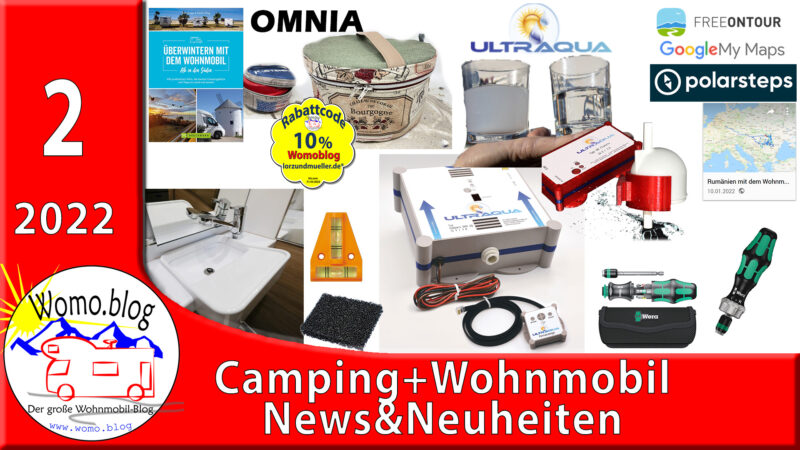 Camping und Wohnmobil News&Neuheiten 02/2022