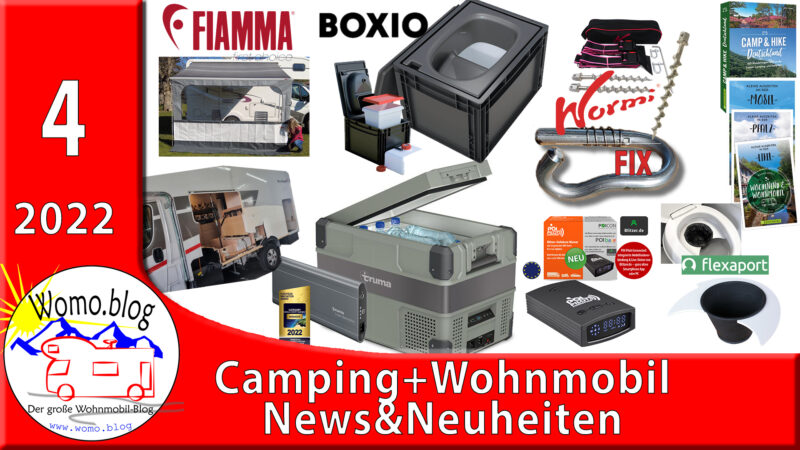 Camping und Wohnmobil News&Neuheiten 04/2022