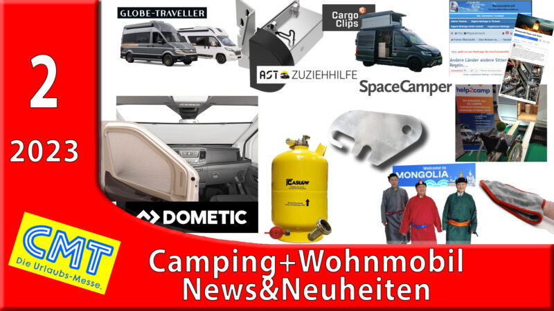 Camping und Wohnmobil News&Neuheiten 02/2023