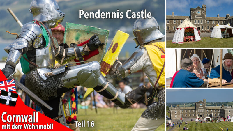 Die Ritter von Pendennis Castle / Glendurgan Garden – Cornwall #16