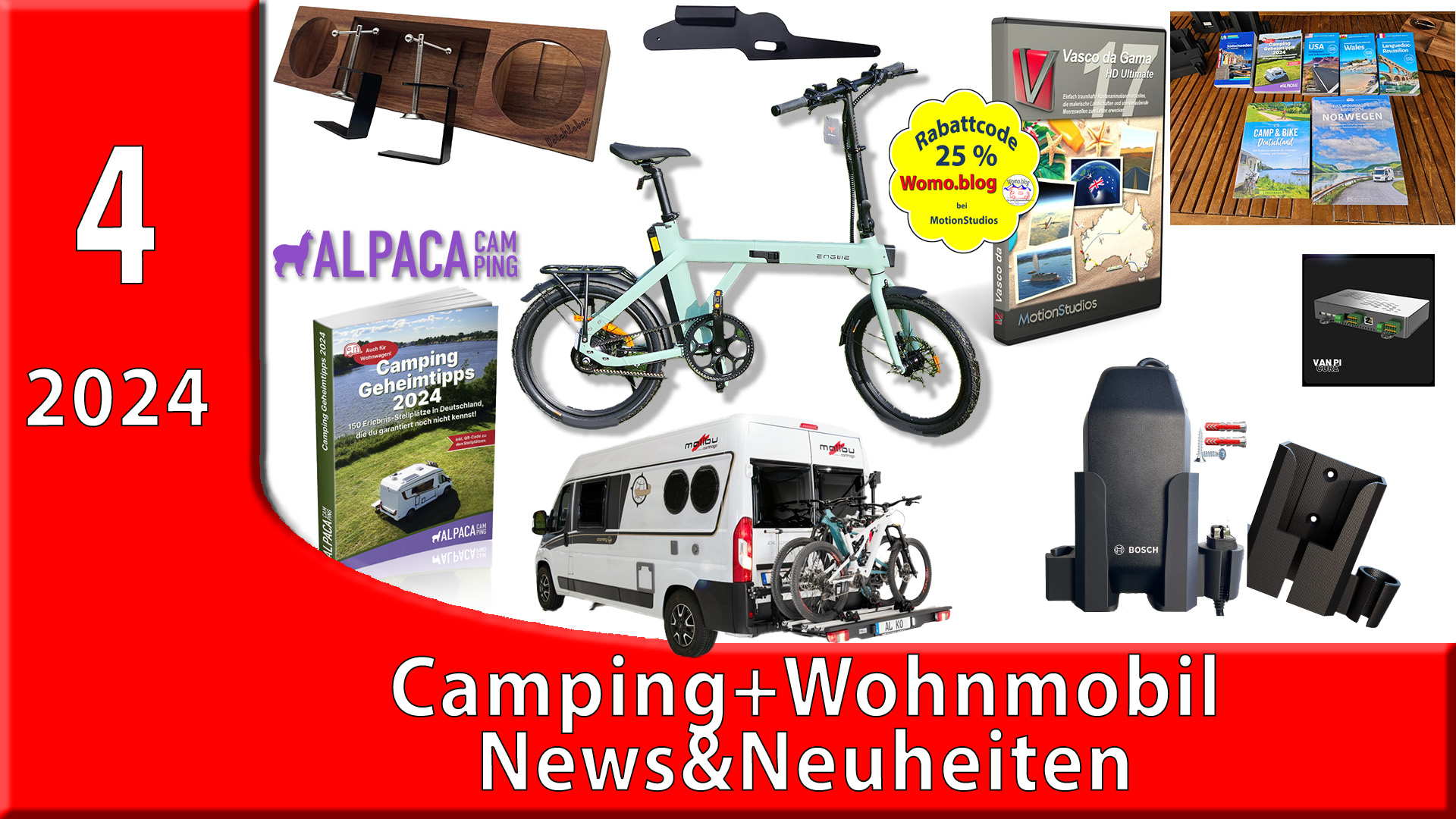 Camping und Wohnmobil News&Neuheiten 4/2024