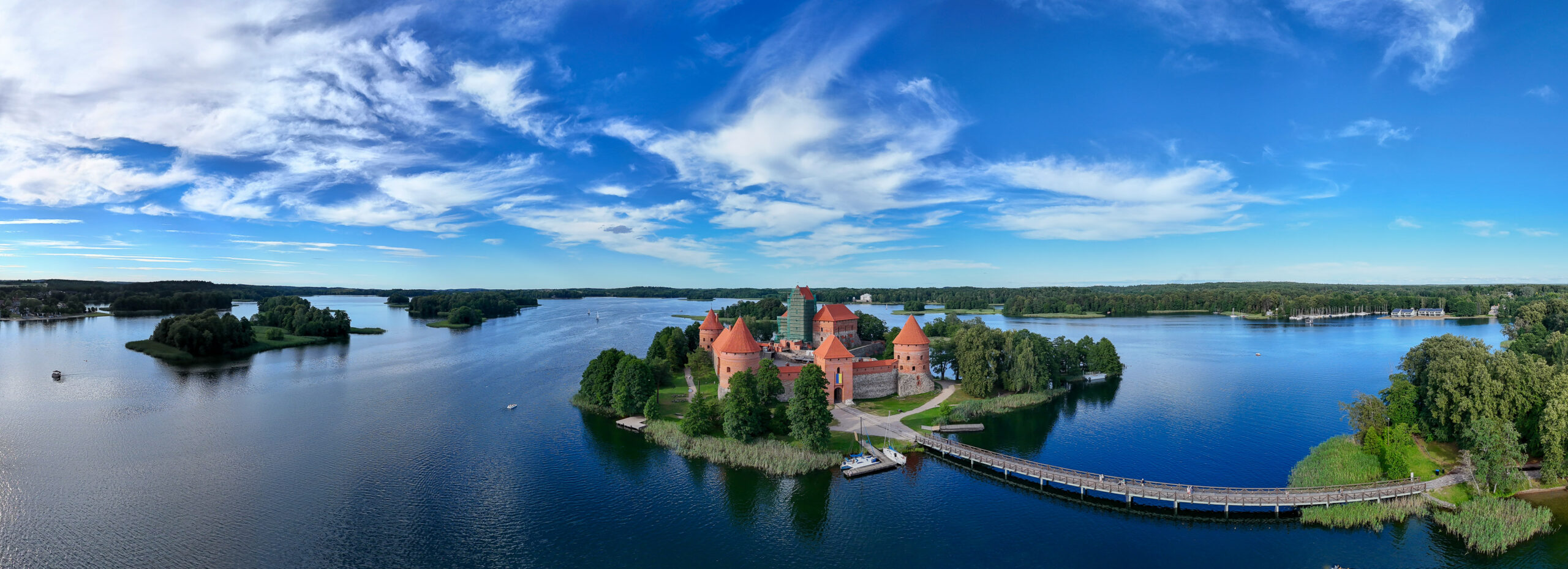 Trakai – die rote Burg und der See – Baltikum Roadtrip 03