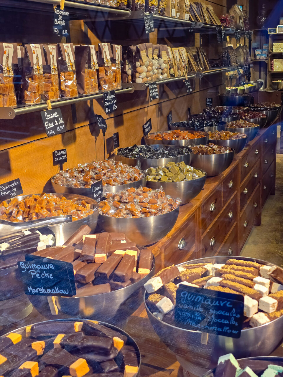 Süßwaren in Honfleur